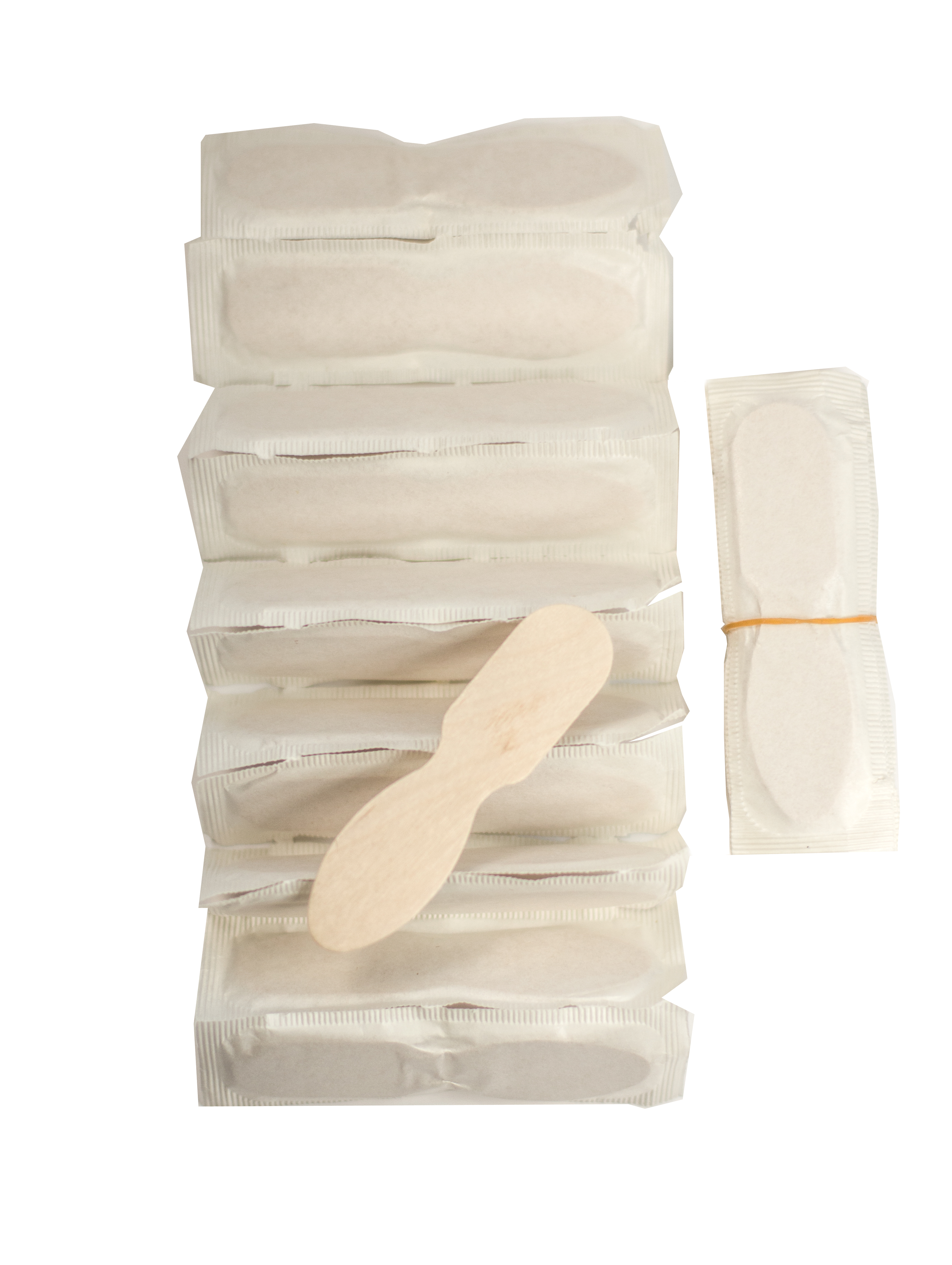 3" Plain 12 Pack Taster Spoons Paper Wrapped Individually Case of 12 pk/900ct = 10,800ct (Item# ASO24W12P)