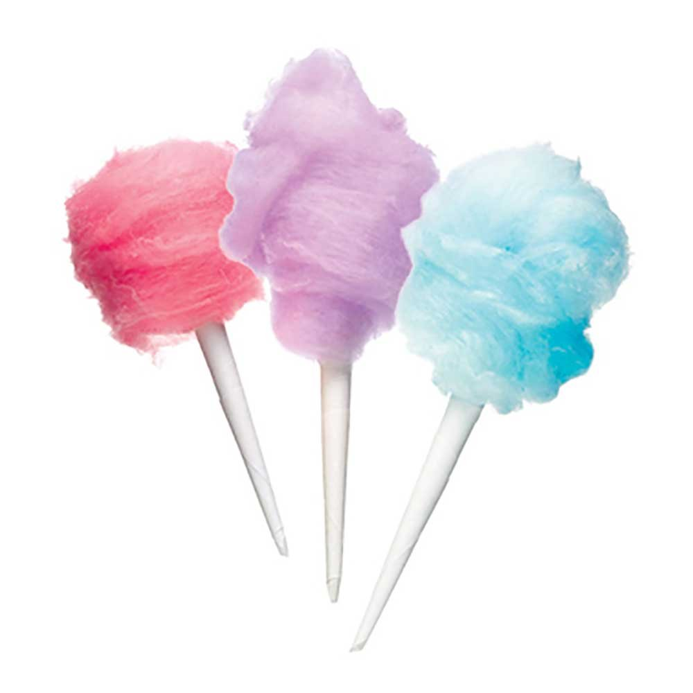 Paper Cotton Candy Cones
