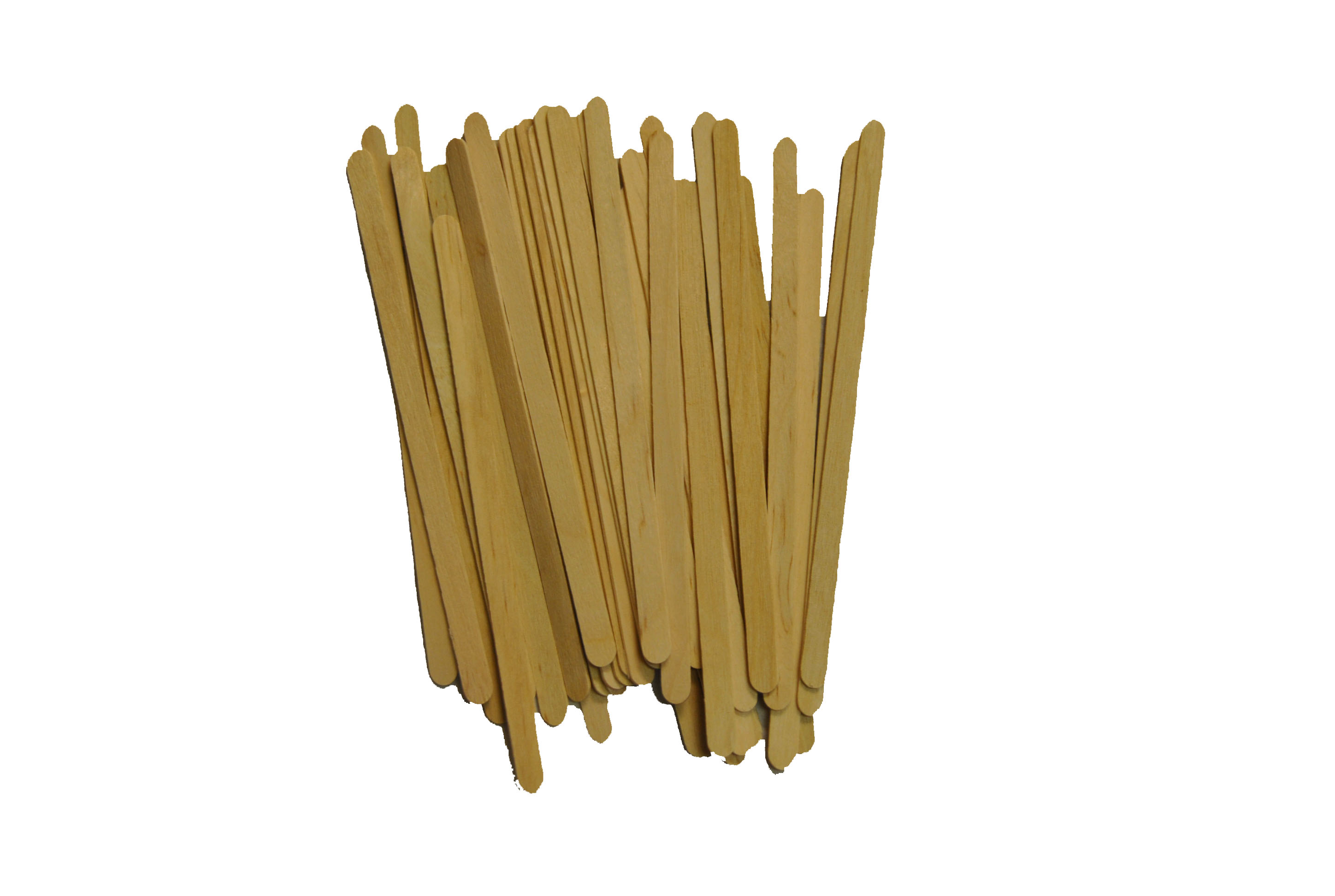 5" Eyebrow Waxing Sticks Round Ends Box of 1,000ct