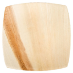 Palm Leaf Square Coupe 8"- Pack of 100 plates