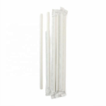7.75 Wrapped Paper Straw White-Pack of 500 Straws