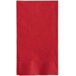 2 Ply Red Dinner Napkins- Case of 1,000ct