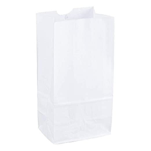 4# White Bags- Case of 500 Bags